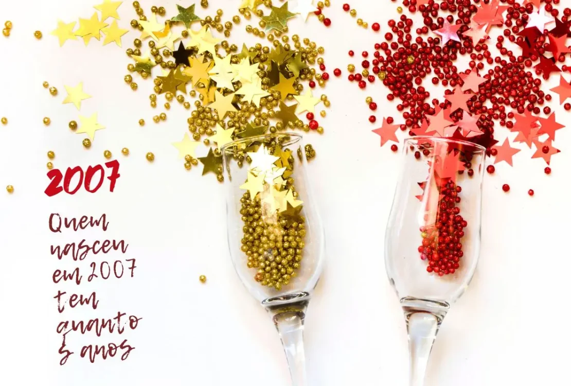 Quem nasceu em 2007 tem quantos anos