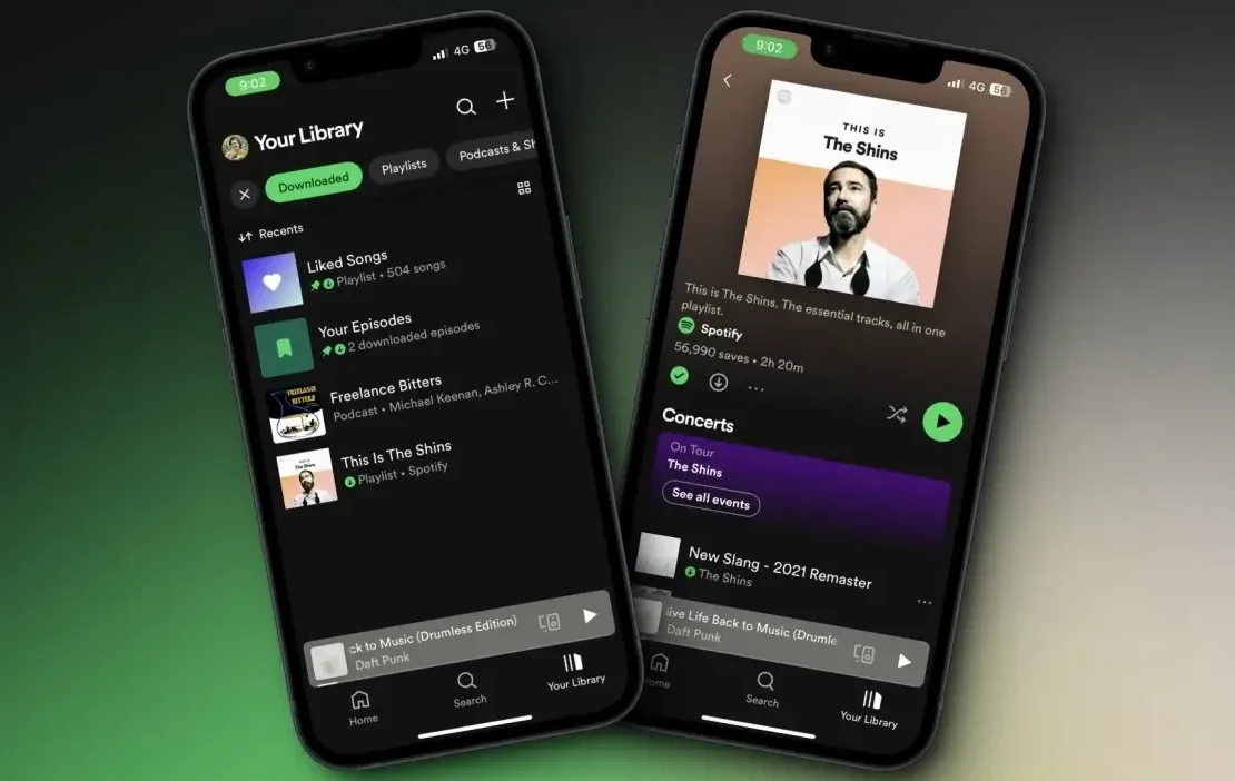 baixar sua biblioteca Spotify para ouvir offline