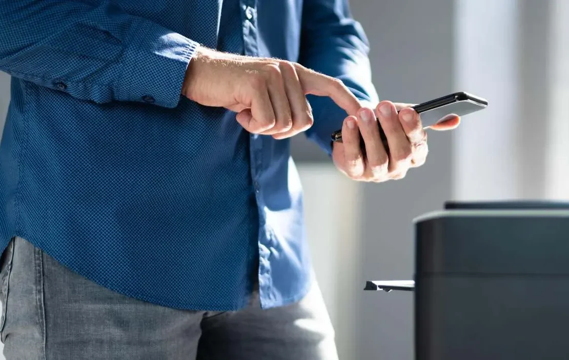 imprimir documentos do seu iPhone