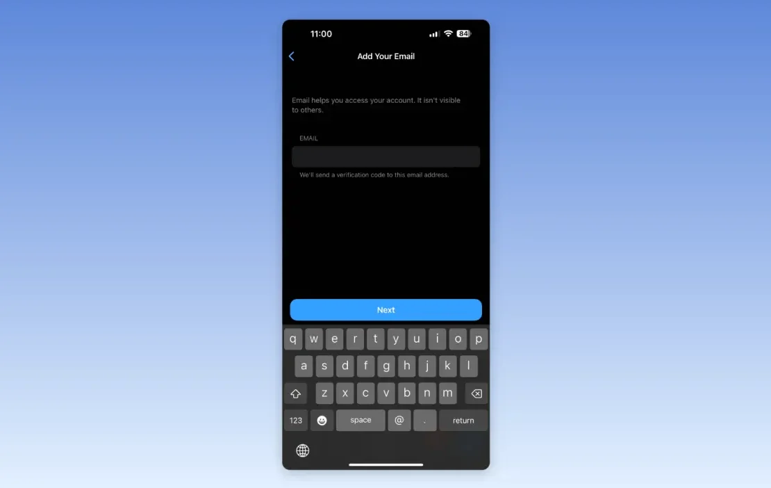 ogin no WhatsApp com seu endereço de e-mail