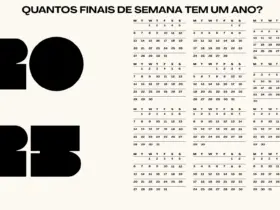 Quantos finais de semana tem um ano?