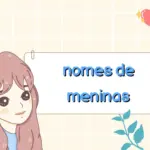nomes de meninas