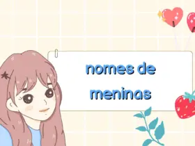 nomes de meninas